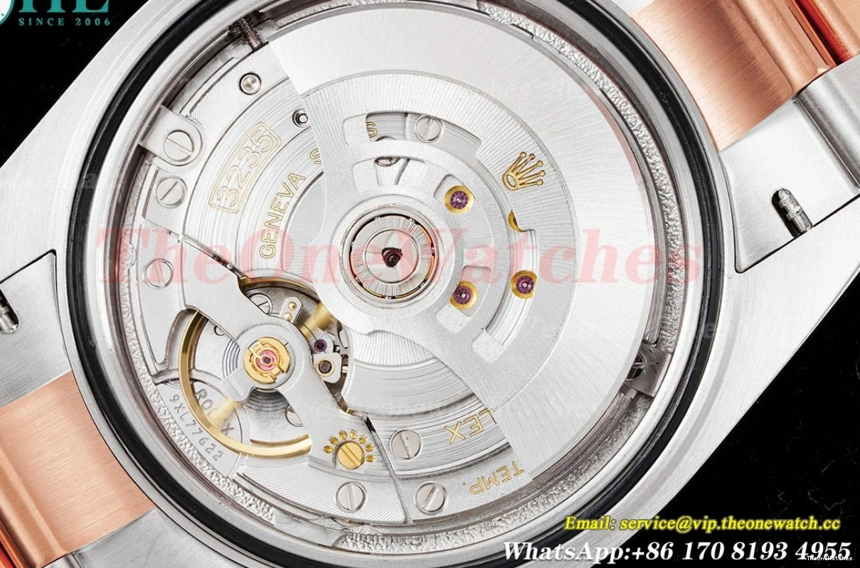 Datejust VR3235 Dia 904L SS RG 41mm 126331 King Rose Oyster 0519